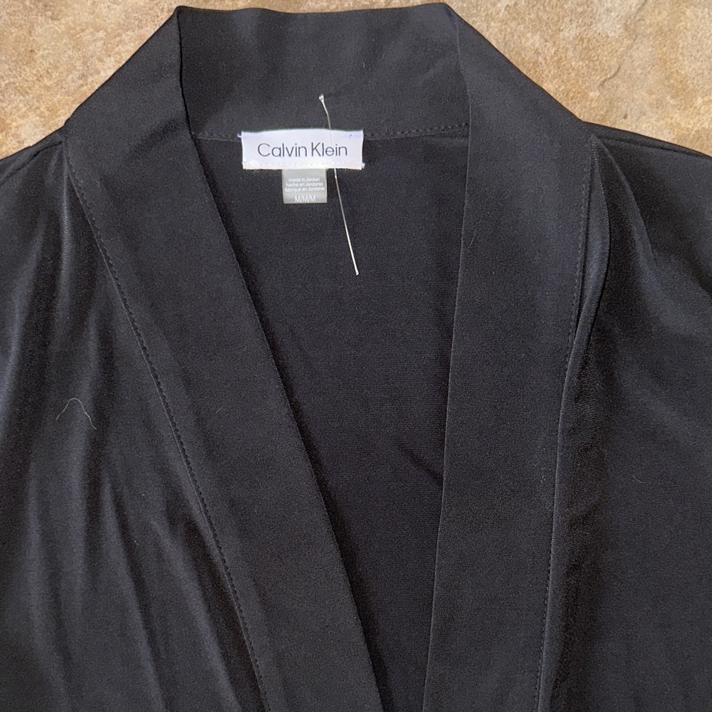 Calvin Klein Women's Black short Jacket size medium - Picture 3 of 5